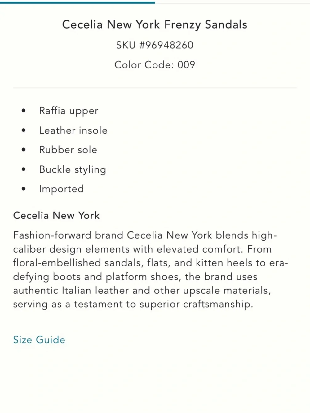 Cecelia New York Frenzy Sandals - - Picture 2 of 3